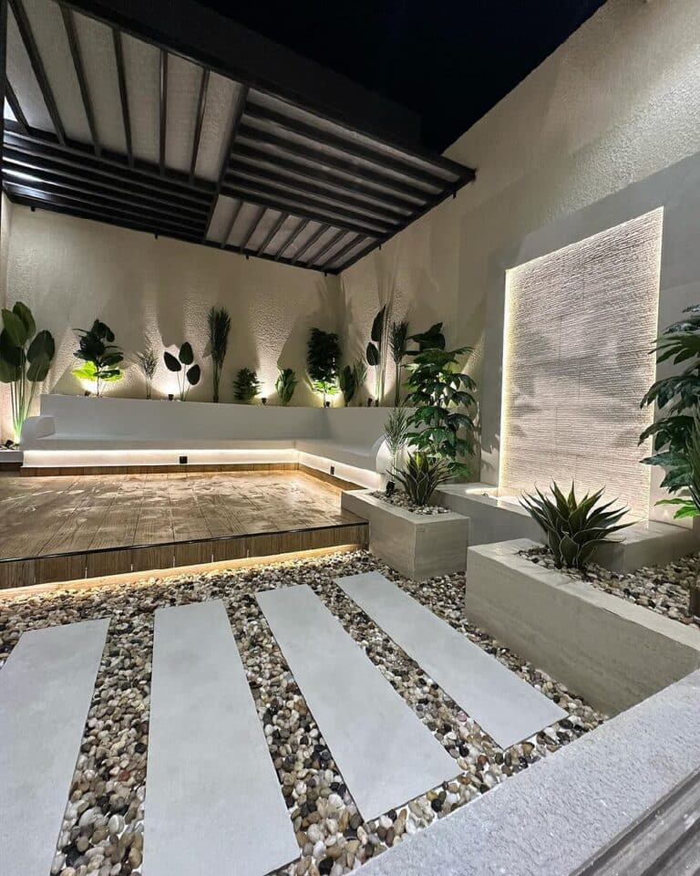 مظلات وجلسات خارجية (18)