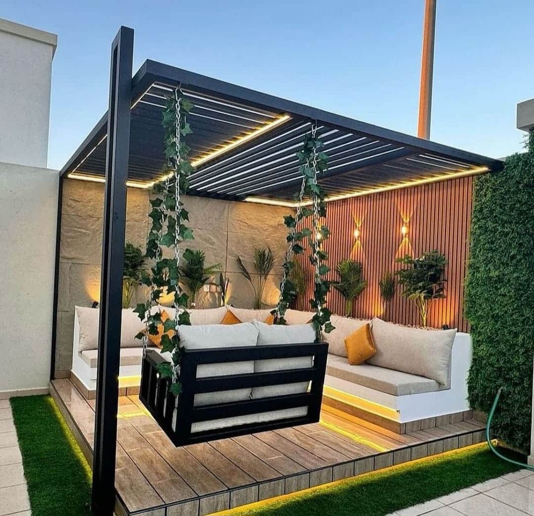 مظلات وجلسات خارجية (64)